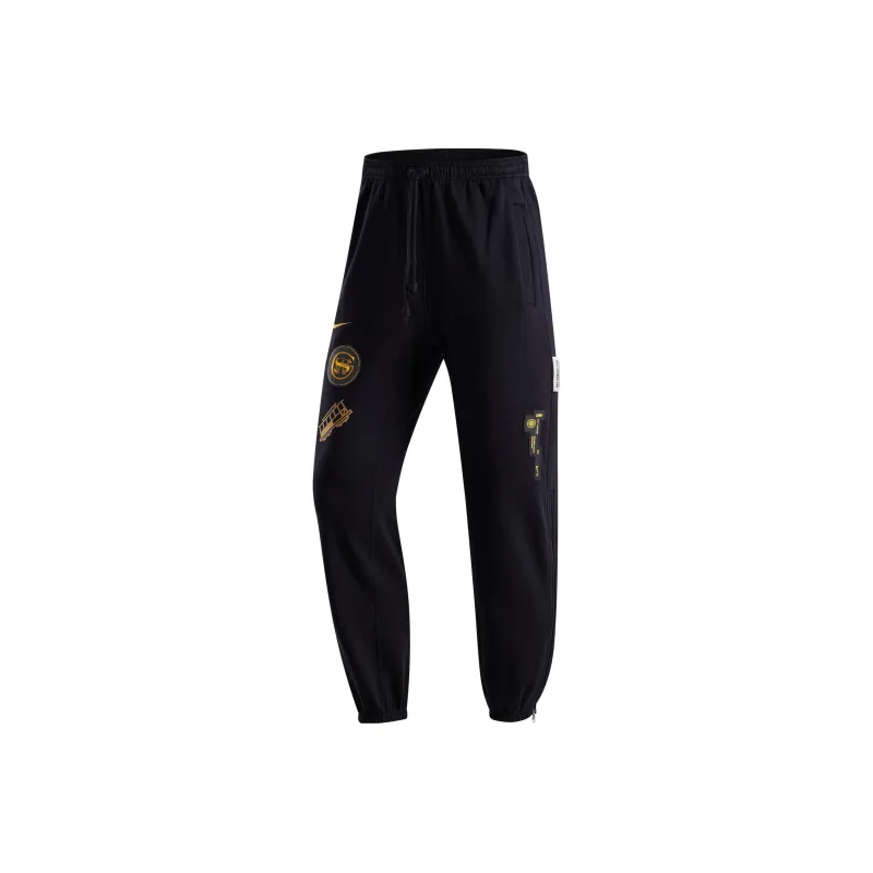 Nike Knitted Sports Pants Men's Black-0