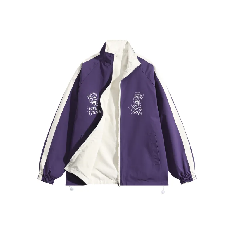 FASTFISH Jackets Coats Unisex Red-7