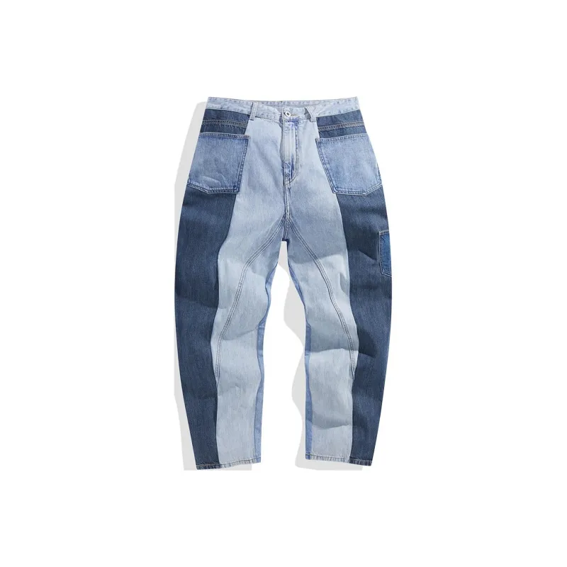 PEACEBIRD MEN Jeans Men Blue-0