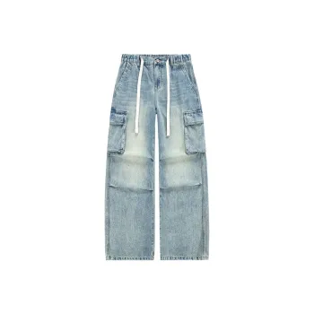 YINLEI Jeans Men Light Blue