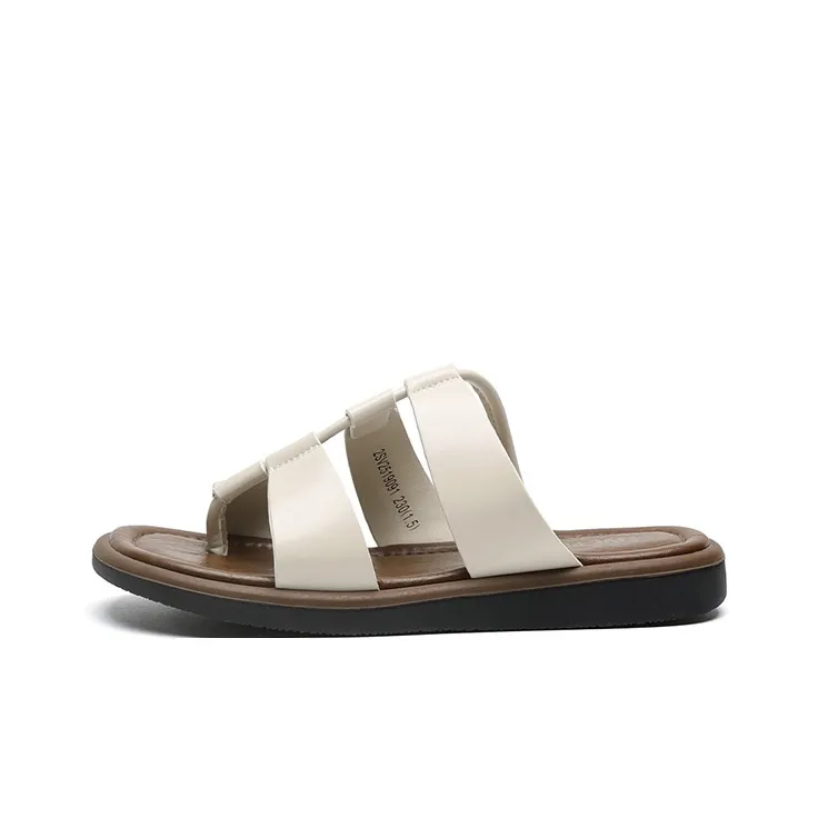 FIVE PLUS Rubber Sole Slip Resistant Slide Slippers Women's-0