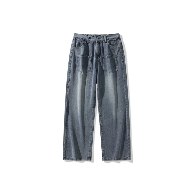 RASHOMONG Jeans Unisex-5