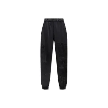 GIVENCHY FW22 Knitted Sports Pants Men's Black