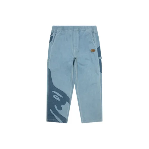 Aape Moonface logo Jeans
