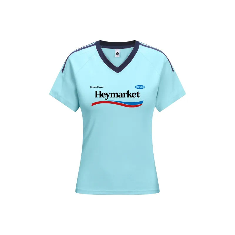 HEYMARKET Set in Sleeve T Shirt Women's-8