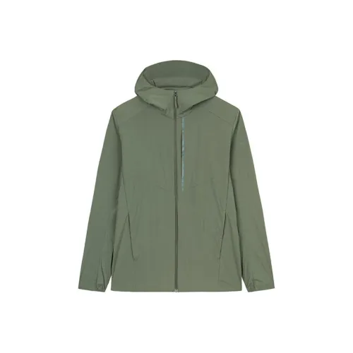 Anta Champion Series Trench Coat Men's Capuchin Green