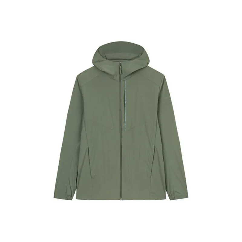 Anta Champion Series Trench Coat Men's Capuchin Green-0