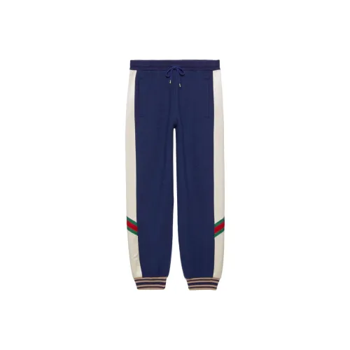 GUCCI Web Stripe Colour Block Track Pants