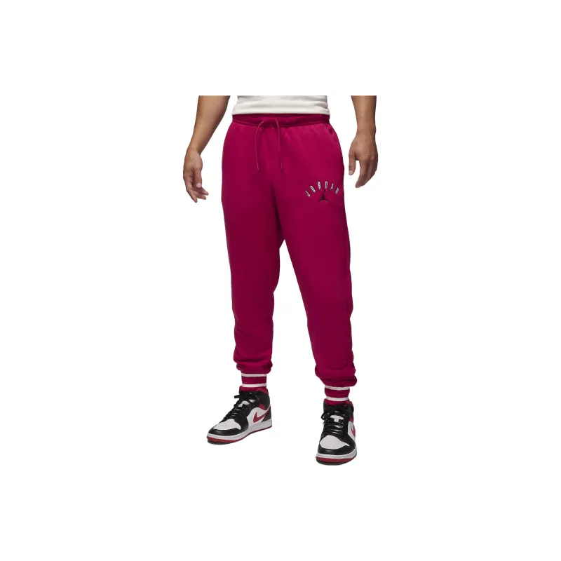 Jordan Knitted Sweatpants Men Red-0
