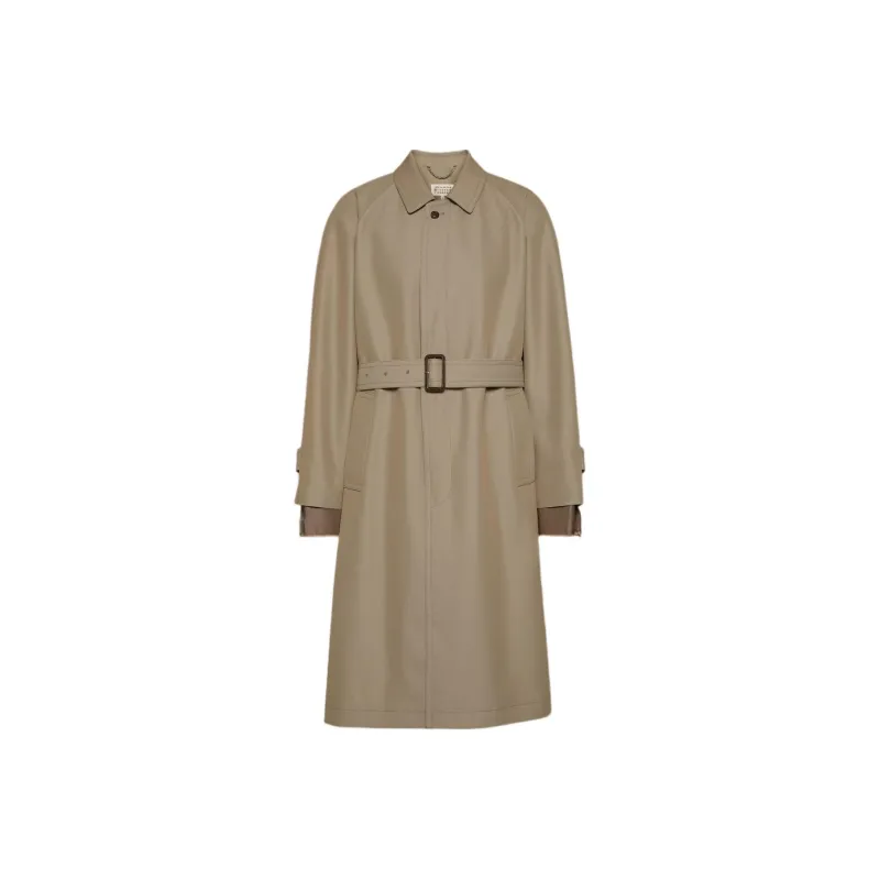 Maison Margiela Single Breasted Trench Coat-0