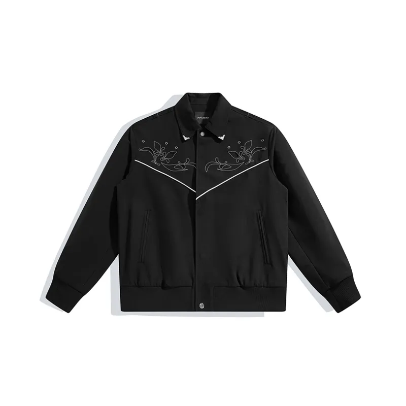 PEACEBIRD MEN Jackets Men Black 1-0