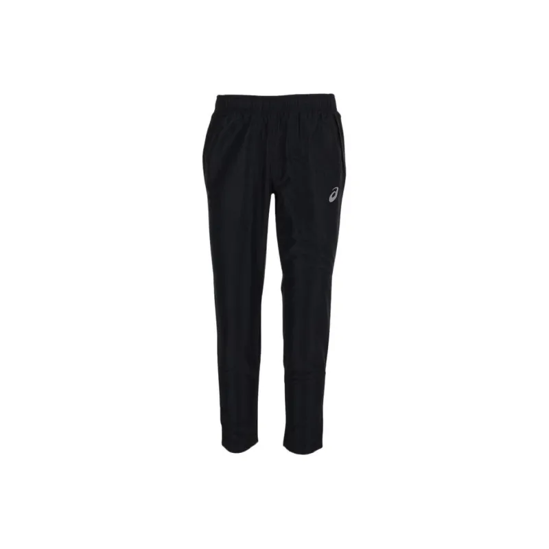 Asics Silver Woven Pant Knitted Sports Pants Men's Black-0