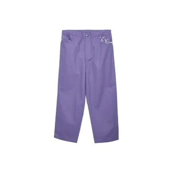 New Era Casual Pants Unisex Purple