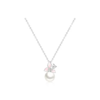 Kim Ka Fook S925 Silver Necklaces Women's