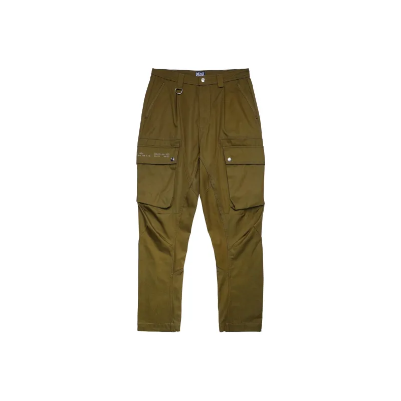 DIESEL Casual Pants Men Green-0