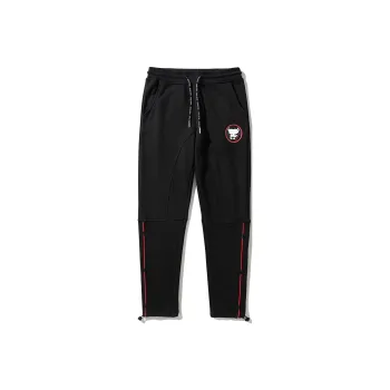 Clubxxhh Straight Thickened Casual Pants Unisex Black