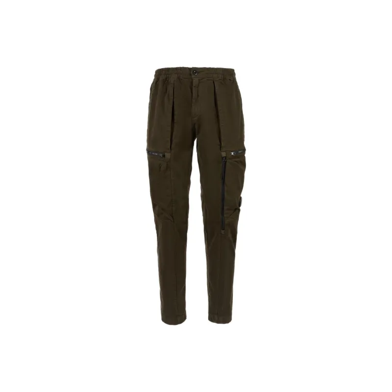 C.P.Company Casual Pants Men Army Green-0