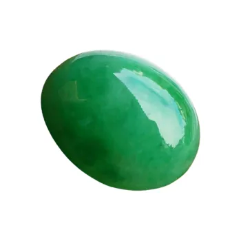 Jade Blossom Ice Glutinous Jadeite Ring Face Unisex