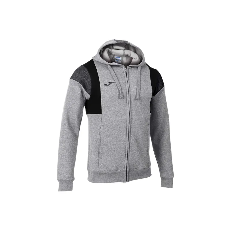 Joma Hooded Jacket Man Confort III Melange Gray Jackets Coats Men Mixed Color Gray-0