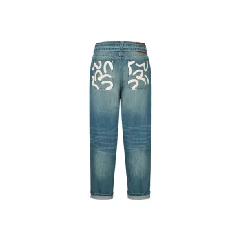 EVISU SS25 Jeans Men's Denim Blue