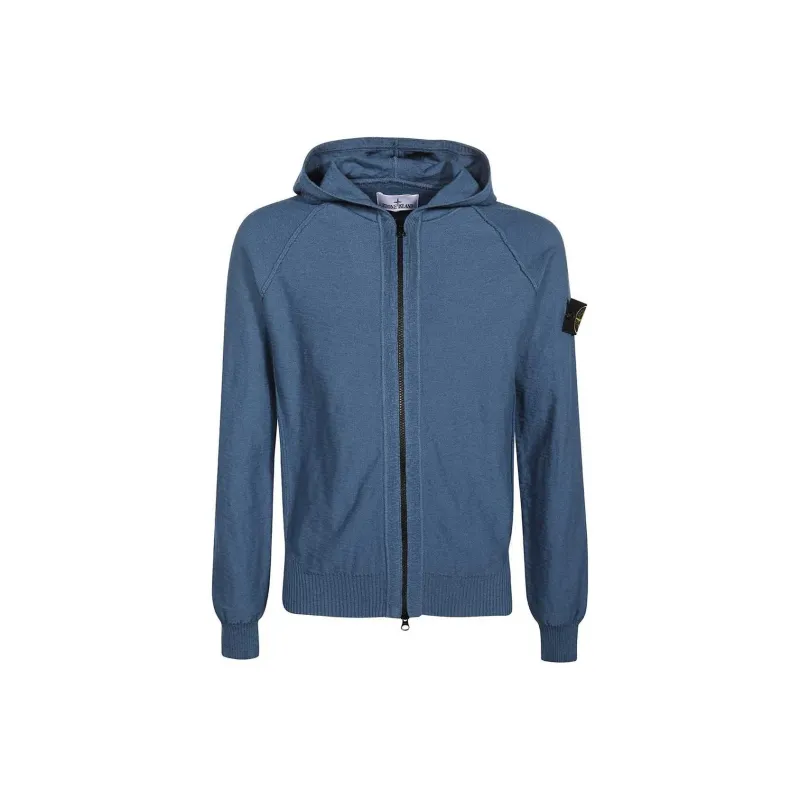 STONE ISLAND Compass badge Knitted Hoodie-0