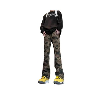 BLANC & ECLARE Jeans Unisex Camouflage