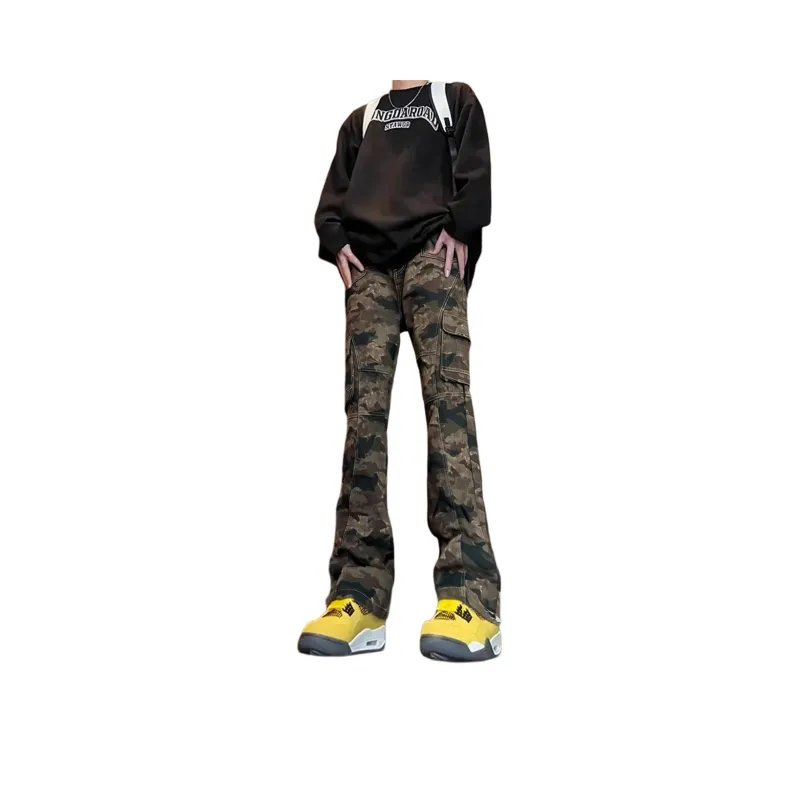 BLANC & ECLARE Jeans Unisex Camouflage-0
