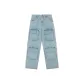 Washed Light Blue