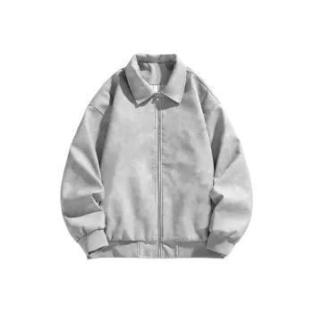 Lulifama Jackets Coats Unisex Concrete Gray