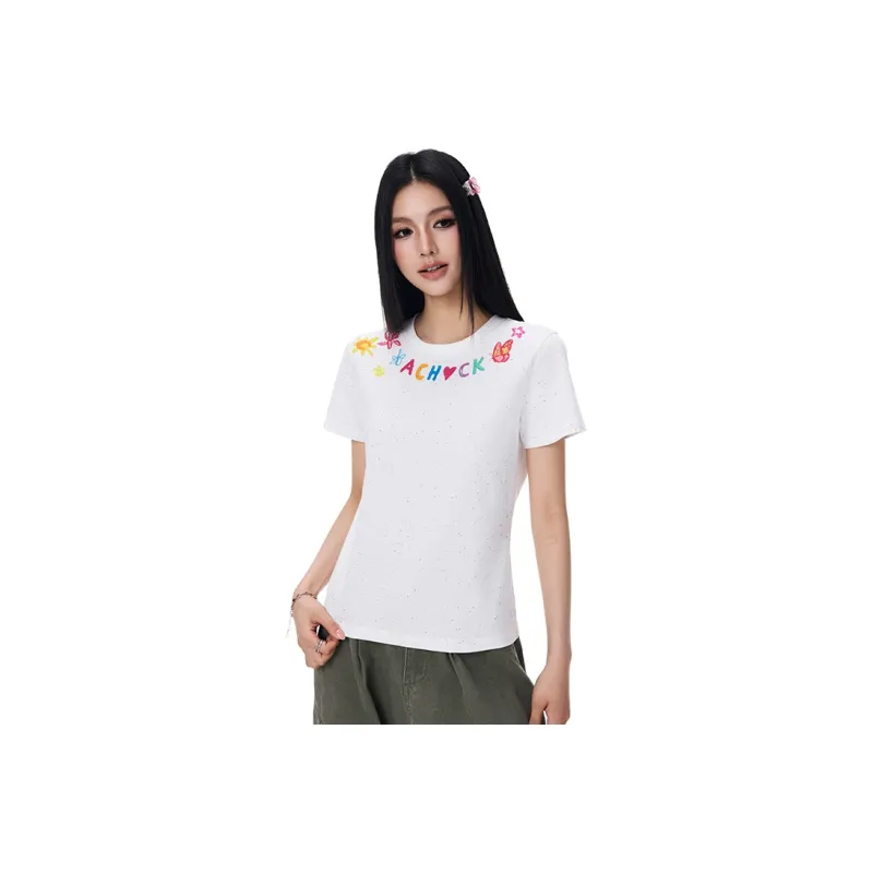 A Chock T Shirts Unisex White-2