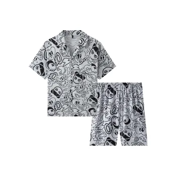 Good Fortune Pajama Set Men's Image Color