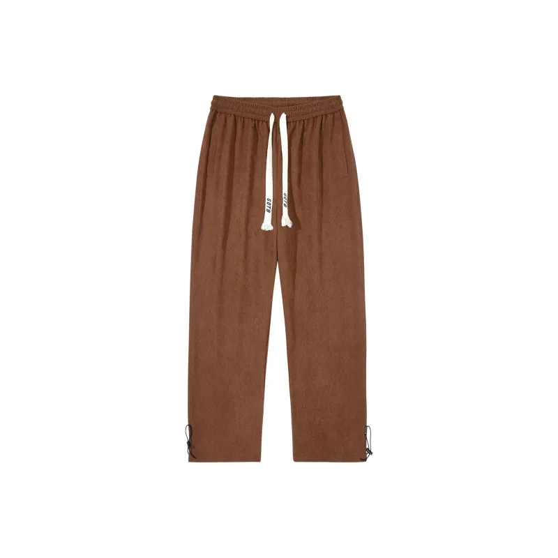 The Secret Order Of The Teddy Bear Straight Casual Pants Unisex-2