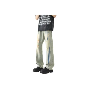 PANDA ADEVIL Jeans Unisex Yellow Mud