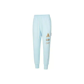 Nike Knitted Sports Pants Men's Light Blue