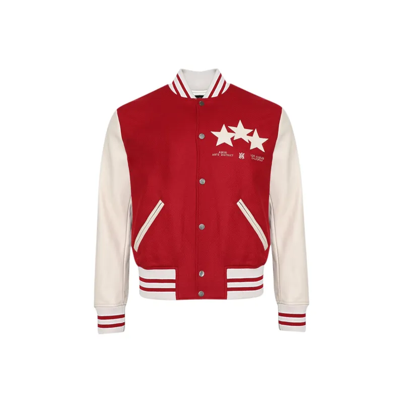AMIRI Stars Varsity Jacket-0