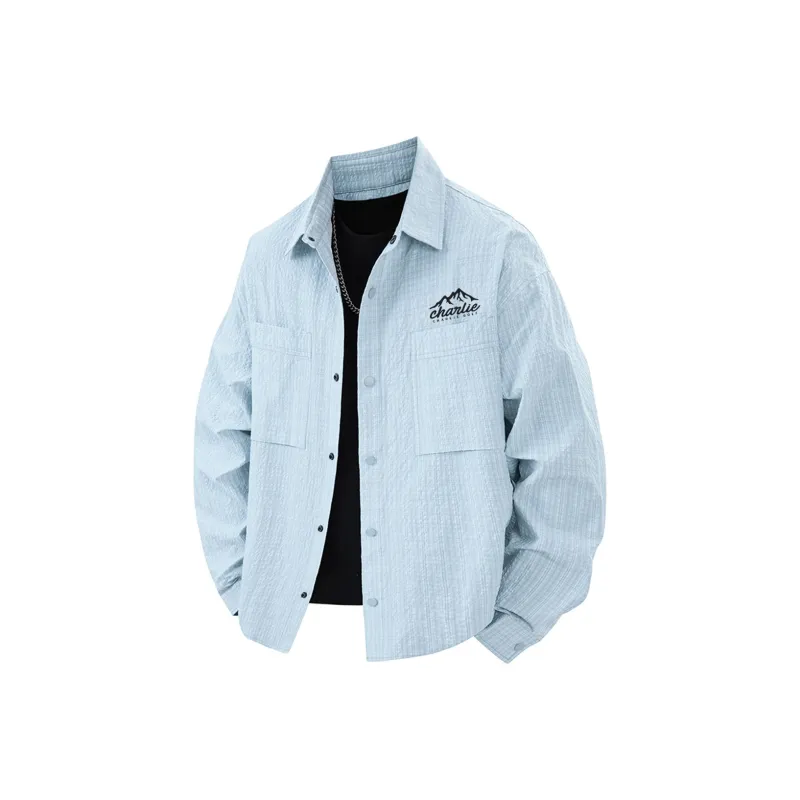 CHARLIE GOLF Jackets Coats Unisex Cream White-6
