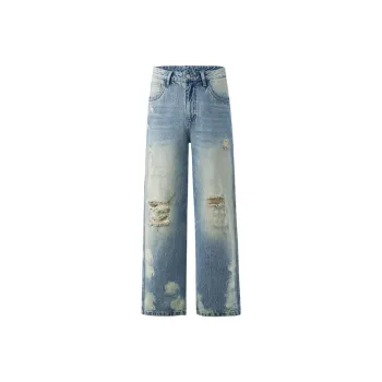 FAIRWHALE Jeans Unisex Light Blue
