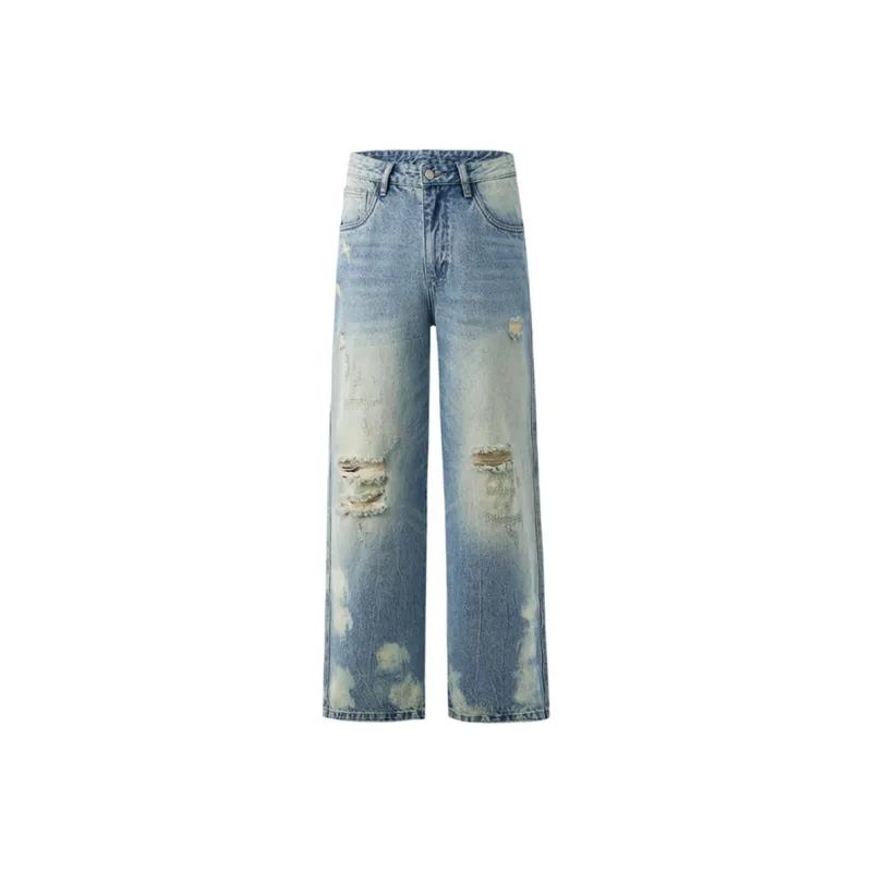 FAIRWHALE Jeans Unisex Light Blue-0
