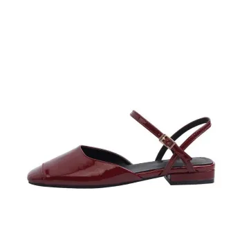 Betu Casual Single Shoes Women's Burgundy