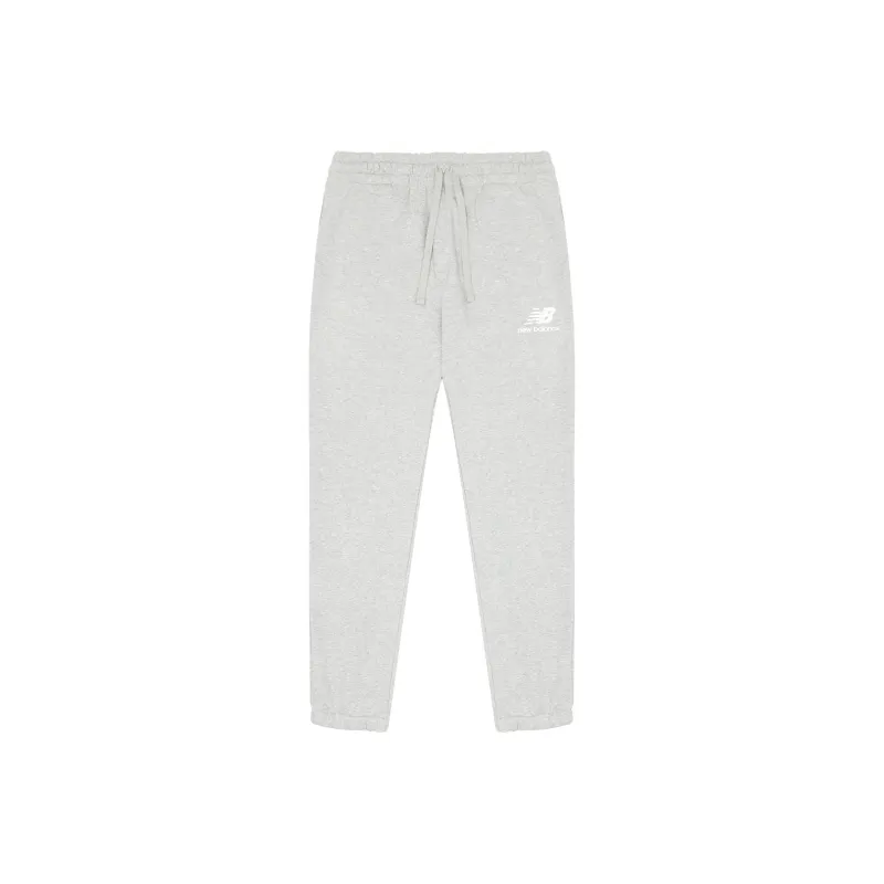 New Balance Knitted Sweatpants Men Light Gray-0