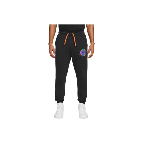 JORDAN Knitted Sweatpants Unisex Black