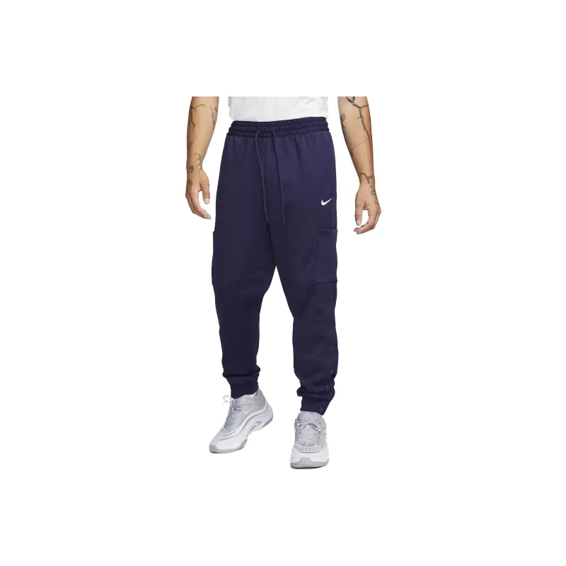 Nike Knitted Sweatpants Men Marine Blue-0