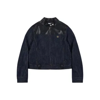 GOOD BAI Jackets Coats Unisex Dark Blue