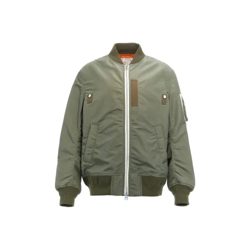 Sacai Zip Up Bomber Jacket