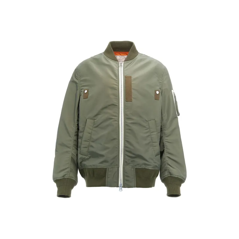 Sacai Zip Up Bomber Jacket-0