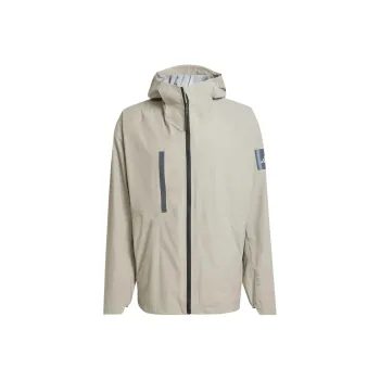Adidas RAIN.RDYMYSHELTER 2.5 LAYER LIGHT Jacket Men's Light Sesame Gray Umber