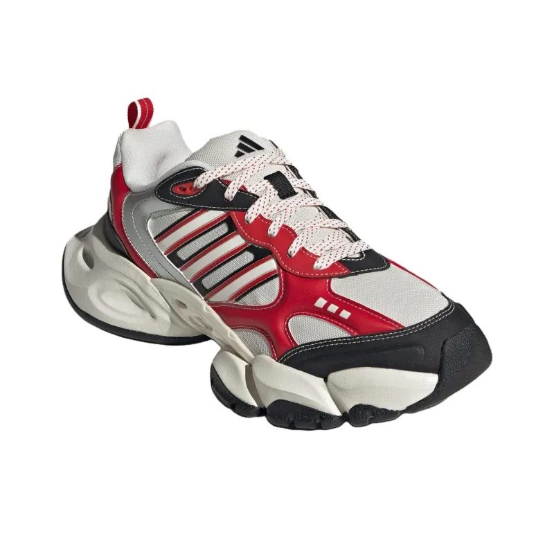 Adidas XLG Cushioning Slip Resistant Low Top Casual Running Shoes Unisex Red-2