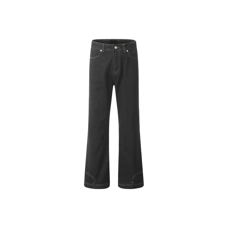 GBXM Jeans Unisex Washed Black-0