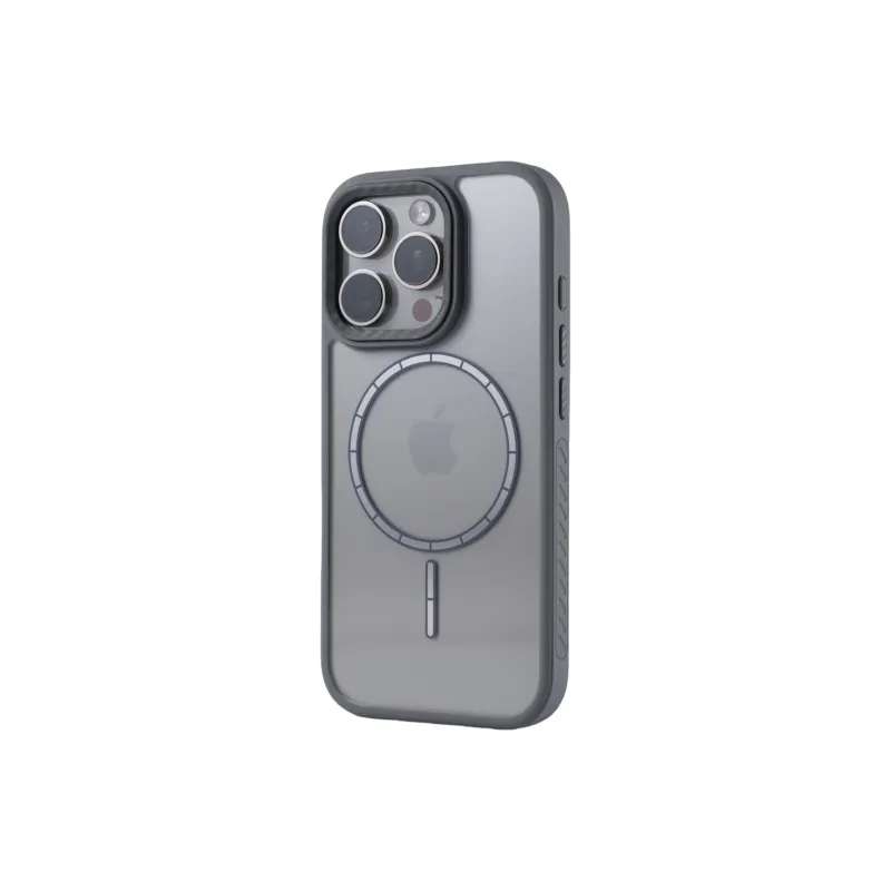 DEPA PC Material Transparent Soft Edge Magnetic Phone Cases Compatibility With Apple 13/16 Collection Minimalist-1
