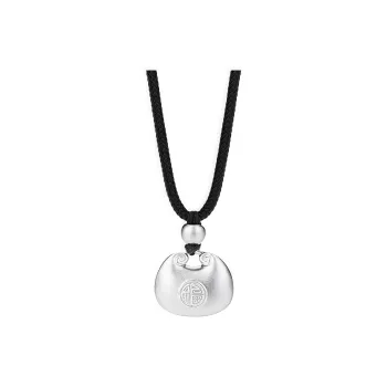 BKBU 999 Fine Silver Foot Silver Pendants Unisex